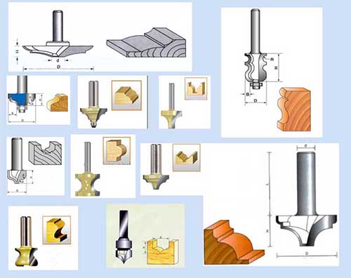 木門雕刻機(jī)常用的刀具有哪些？